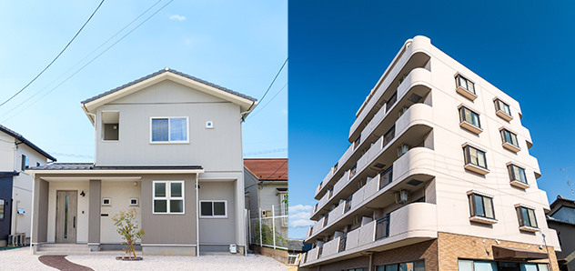 戸建て住宅・マンションの物件画像